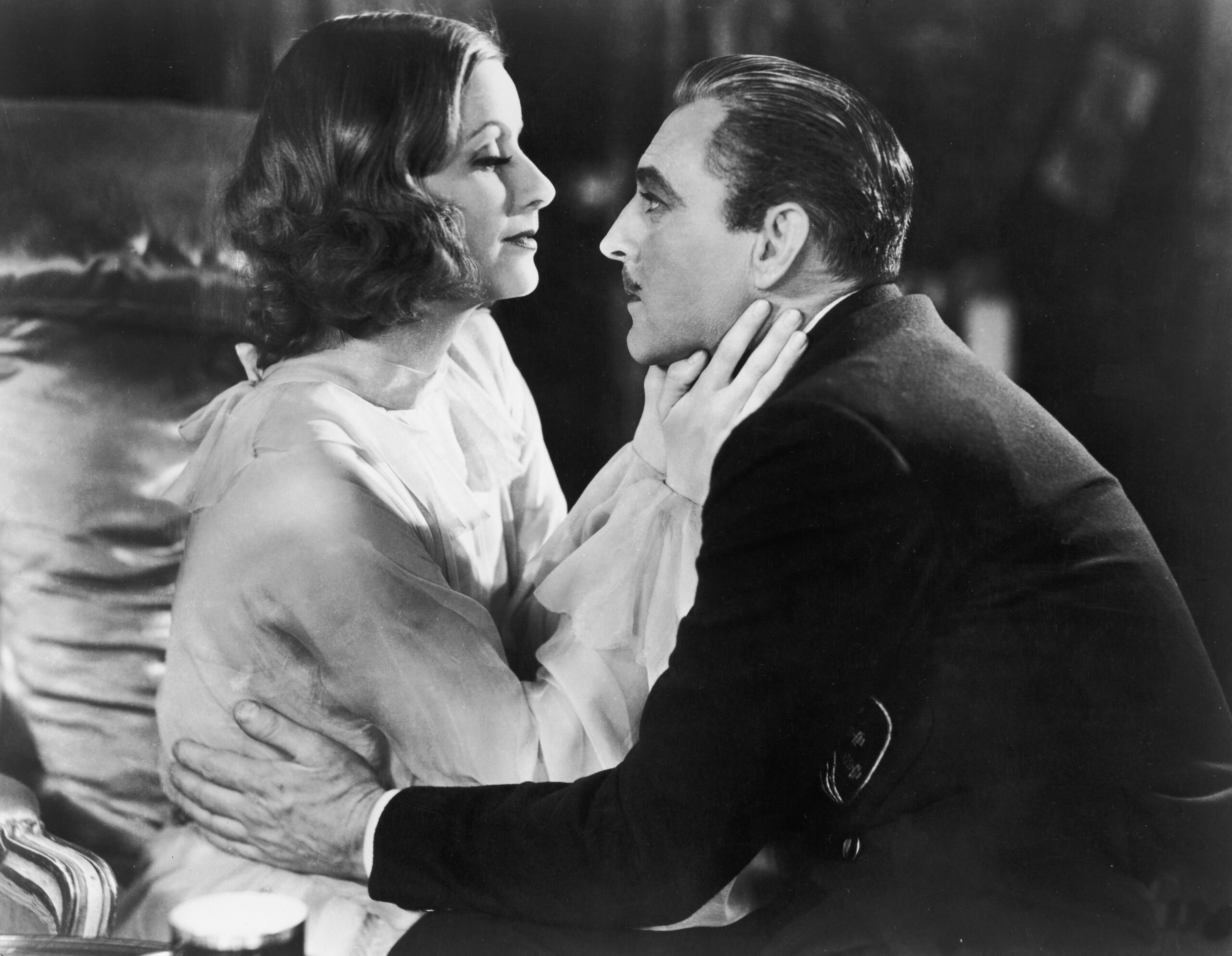 Garbo & Barrymore Embrace